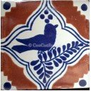 Mexican Talavera Tiles Dove 2